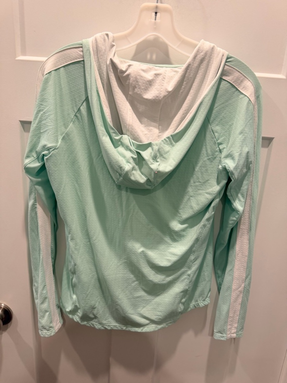Sport Haley Mint Green Quarter Zip Hoodie Women Small Lightweight Golf Pullover - Picture 4 of 10
